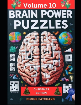 Brain Power Puzzles 10: A Christmas Activity Bo... 1700235427 Book Cover