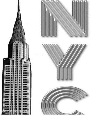 New York City Chrysler Building Writing Drawing... 0464161339 Book Cover