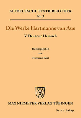 Der arme Heinrich [German] 3110482592 Book Cover