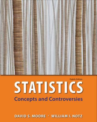 Statistics: Concepts and Controversies [With Ac... 146412566X Book Cover