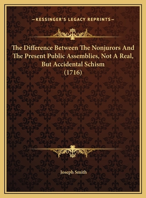 The Difference Between The Nonjurors And The Pr... 1169624081 Book Cover