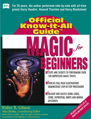 Magic for Beginners 0883910799 Book Cover