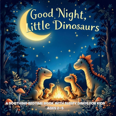 Good Night, Little Dinosaurs: A Soothing Bedtim... B0F3V2JLJ6 Book Cover
