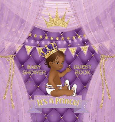 It's a Prince: Baby Shower Guest Book with Afri... 8395810407 Book Cover