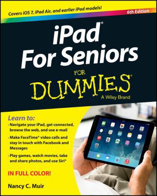 iPad for Seniors for Dummies 1118728262 Book Cover