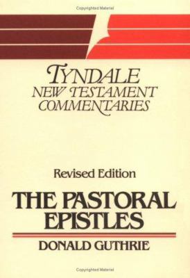 Pastoral Epistles: An Introduction and Commenta... 0802804829 Book Cover