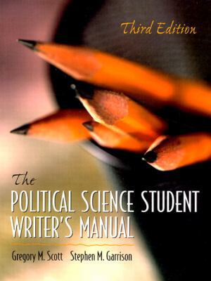 The Political Science Student Writer's Manual 0130225584 Book Cover