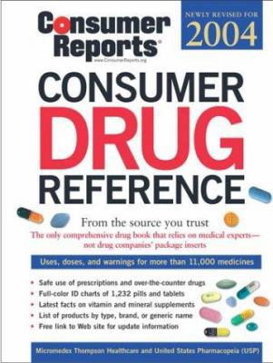 Consumer Drug Reference 2004 0890439818 Book Cover