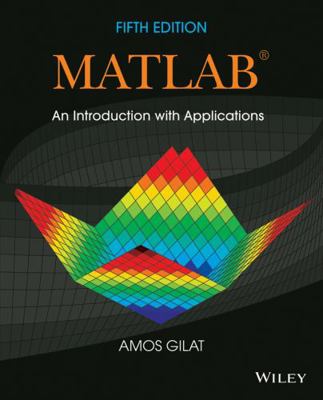 MATLAB: An Introduction with Applications 1118629868 Book Cover