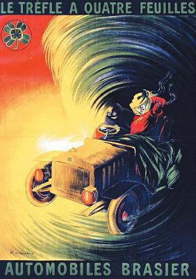 Carnet Blanc, Affiche Automobiles Brasier [French] 2011168457 Book Cover