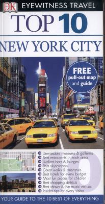 DK Eyewitness Top 10 Travel Guide: New York City 1409326292 Book Cover