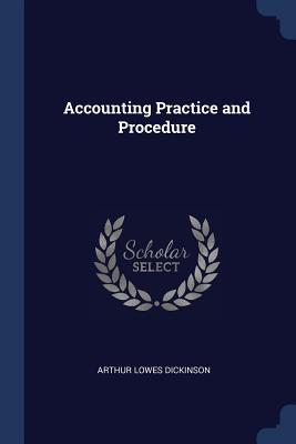 Accounting Practice and Procedure 1376500019 Book Cover