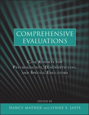 Comprehensive Evaluations: Case Reports for Psy... 0470617918 Book Cover