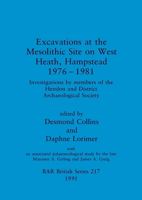 Excavations at the Mesolithic Site on West Heat... 0860547140 Book Cover