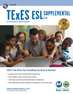 TExES ESL Supplemental (154), 2nd Ed., Book + O... 0738612677 Book Cover