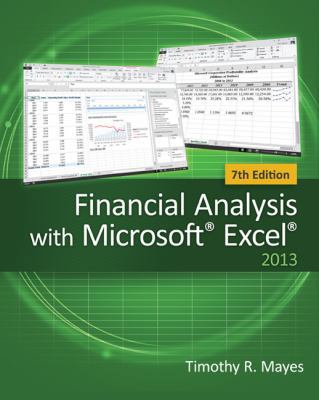Financial Analysis with Microsoft Excel 1285432274 Book Cover