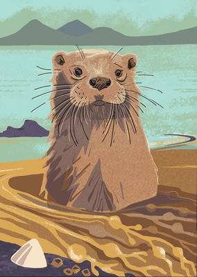 Nature Notebook: Otter 1780278209 Book Cover