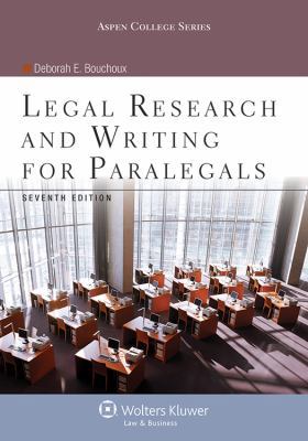 Legal Research and Writing for Paralegals B07B75G9WP Book Cover