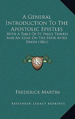 A General Introduction To The Apostolic Epistle... 1165288044 Book Cover