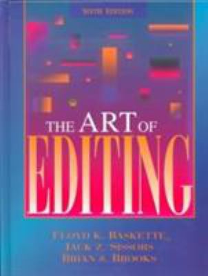 The Art of Editing 0205262198 Book Cover