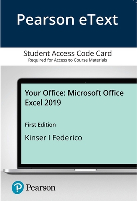 Your Office: Microsoft Office 365, Excel 2019 C... 0136851371 Book Cover