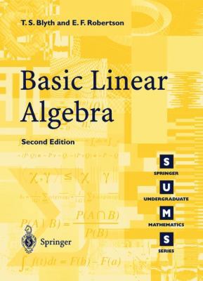 Basic Linear Algebra 1852336625 Book Cover