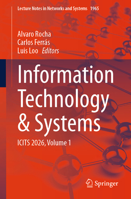 Information Technology & Systems: Icits 2026, V... 3032256518 Book Cover