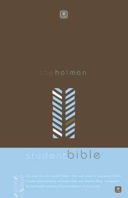 Holman CSB Student Bible, Brown/Blue 1586403362 Book Cover