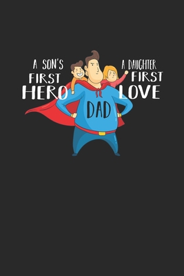 Cuaderno: Amor De Padre Superhéroe Divertida Del Día De Padre 120 Páginas, 6X9 (Ca. A5), Puntos (Spanish Edition)