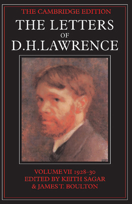 The Letters of D. H. Lawrence 0521006996 Book Cover