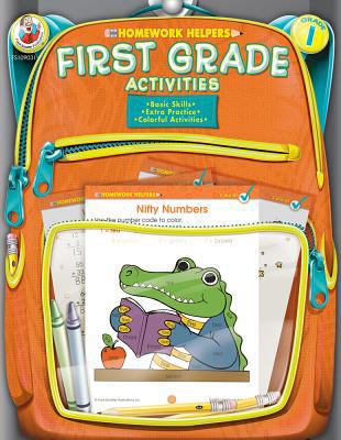 First Grade Activities, Homework Helpers, Grade 1 0768207029 Book Cover
