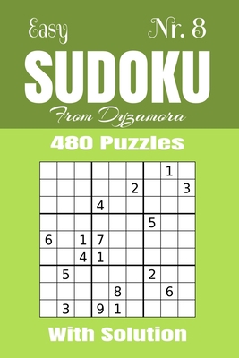 Easy Sudoku Nr.8: 480 puzzles with solution 1695748867 Book Cover