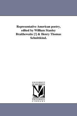 Representative American poetry, edited by Willi... 1418194255 Book Cover