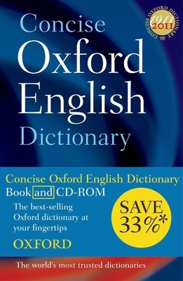 Concise Oxford English Dictionary [With CDROM] 0199561052 Book Cover