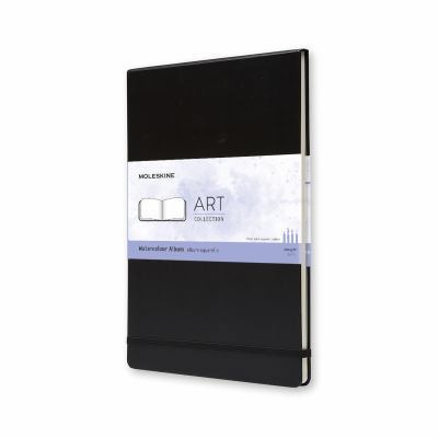 Moleskine Art Plus Watercolor Album, A4, Black,... B005NMGCO8 Book Cover