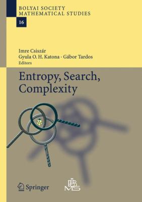 Entropy, Search, Complexity 3642068995 Book Cover