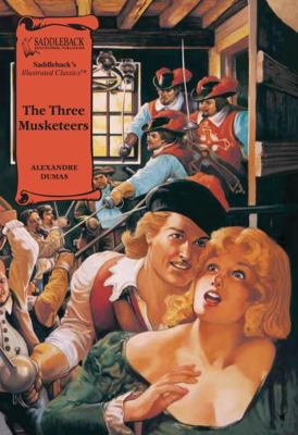 The Three Musketeers Graphic Novel (Illustrated... 1562549421 Book Cover