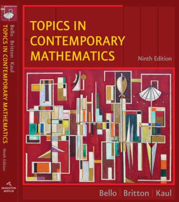 Topics in Contemporary Mathematics 0618775242 Book Cover