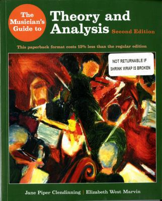 The Musician's Guide to Theory and Analysis 0393124118 Book Cover