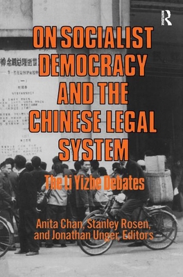 On Socialist Democracy and the Chinese Legal Sy... 0873323424 Book Cover