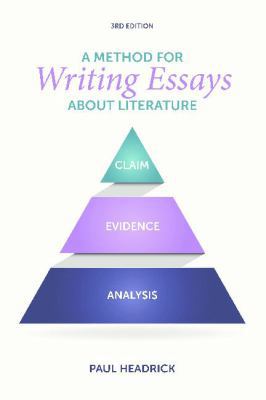 A Method for Writing Essays about Literature 0176703438 Book Cover
