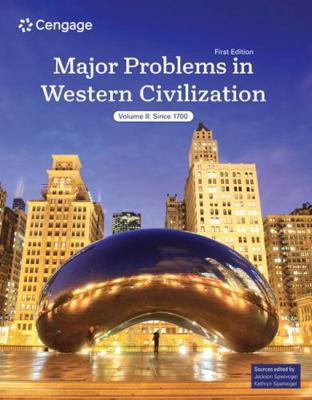 Major Problems in Western Civilization, Volume II B0DCHLJ2G9 Book Cover