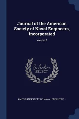 Journal of the American Society of Naval Engine... 1376604442 Book Cover