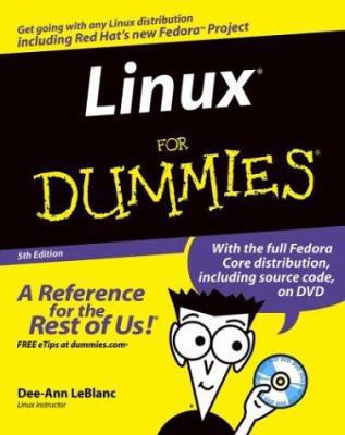 Linux for Dummies 0764543105 Book Cover