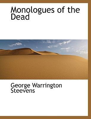 Monologues of the Dead [Large Print] 1116817845 Book Cover