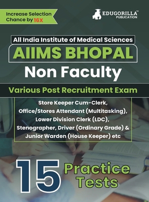 AIIMS Bhopal Non Faculty Various Posts Exam Boo... 9355569769 Book Cover