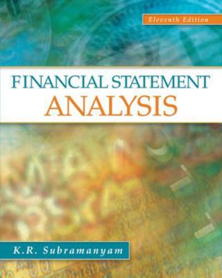 Financial Statement Analysis 0078110963 Book Cover