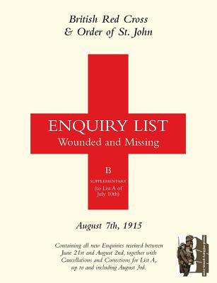 British Red Cross and Order of St John Enquiry ... 1847349145 Book Cover