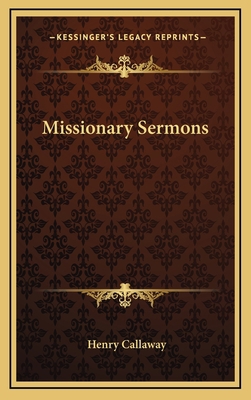 Missionary Sermons 1163655740 Book Cover