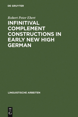Infinitival complement constructions in Early N... 3484102446 Book Cover